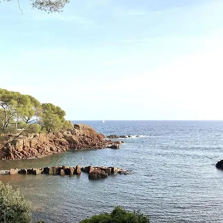 아파트 St Raphael Piscine Wifi, Commerces Et A Pieds *