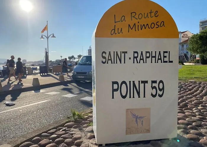 St Raphael Piscine Wifi, Commerces Et A Pieds Apartment