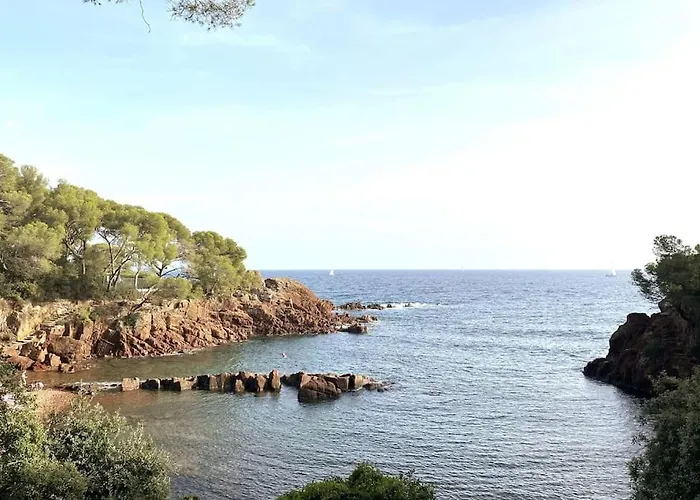 Apartmán St Raphael Piscine Wifi, Commerces Et A Pieds *